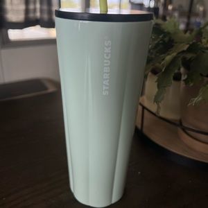 Mint Starbucks tumbler
